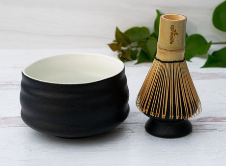 Black and White Matcha Bowl | Tea Ceremony