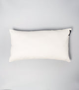 Solid Lumbar Pillow in Ivory Cotton