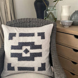 Punch Needle Ndebele Throw Pillow Cover - Pattern 3 - Sumiye Co