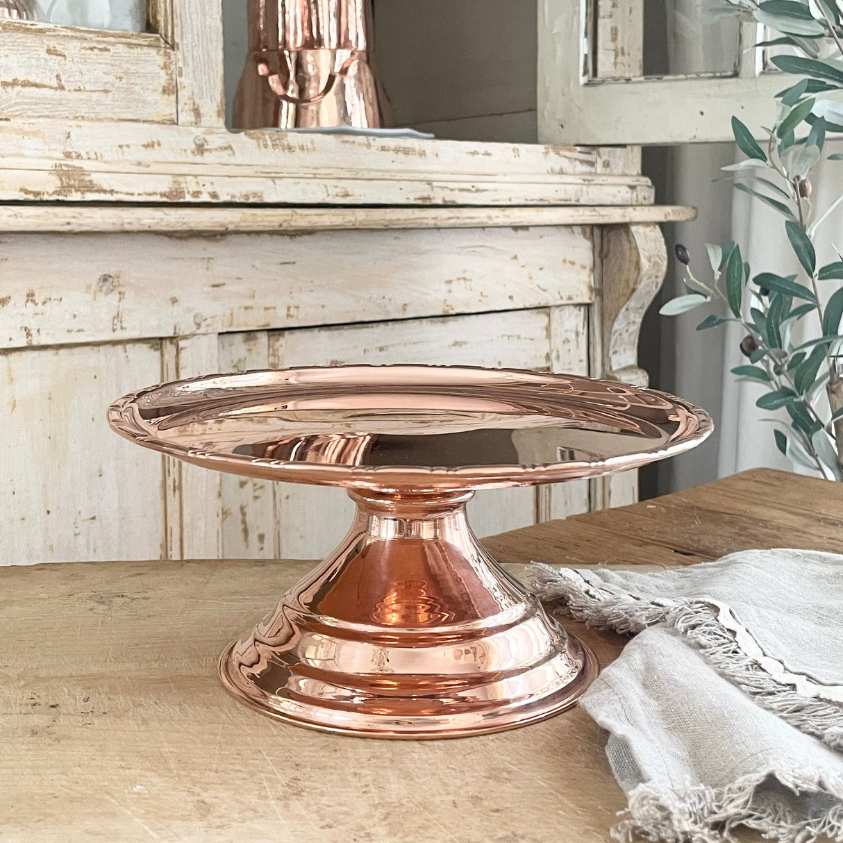 Copper Cakestand | Vintage Inspired - Sumiye Co