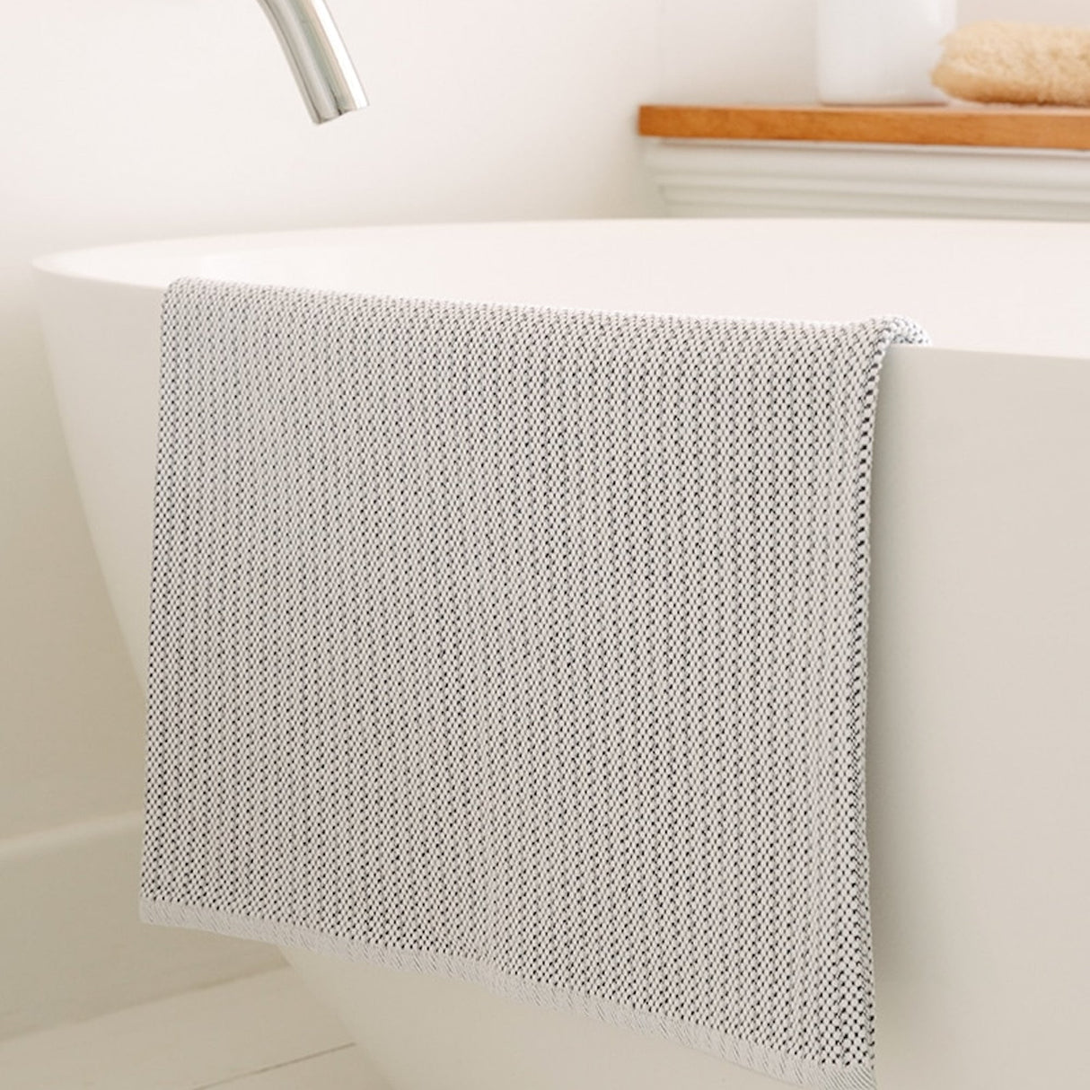 Cotton Rib Bath & Shower Mat (Set of 2) - Sumiye Co