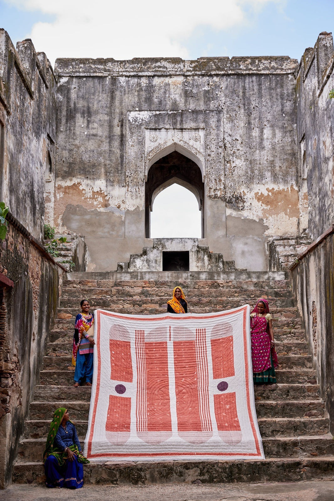 Bauhaus Quilt | Artisanal Handmade Bedding Sets - Sumiye Co