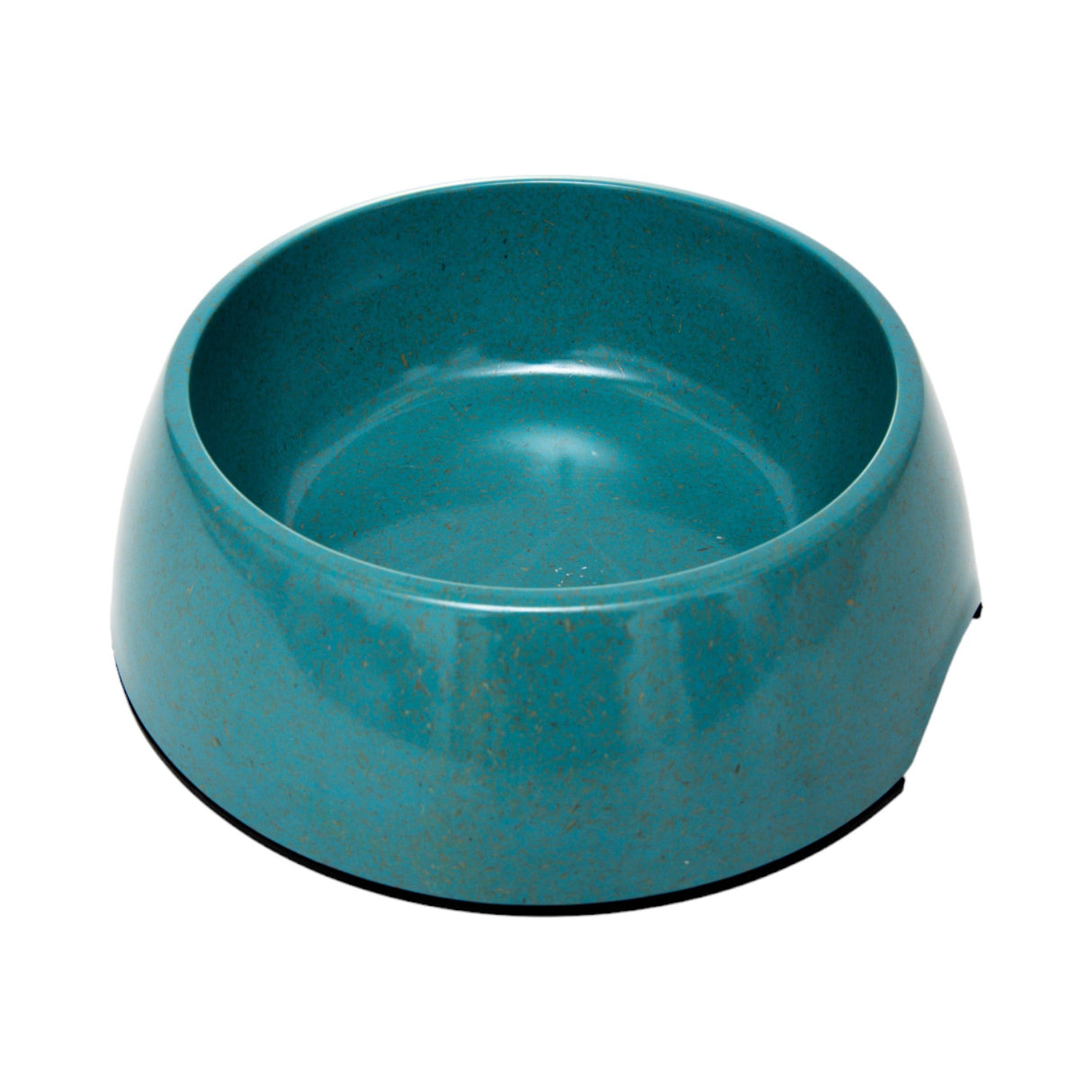 Bamboo Dog Bowl - Eco-Friendly, Non-Toxic, Teal Blue Design-2