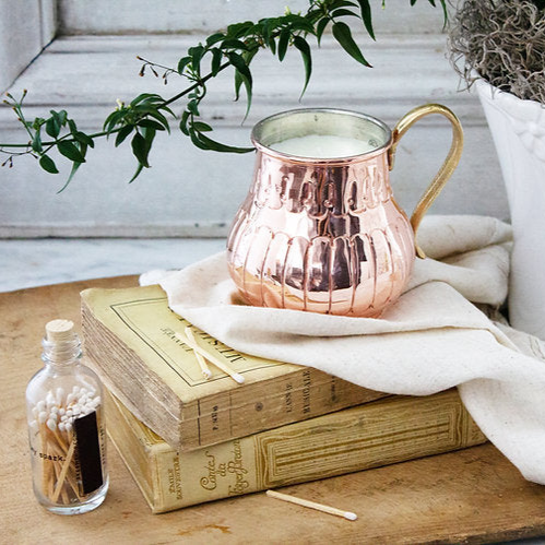 Copper Apple Blossom Candle | Vintage French Inspired