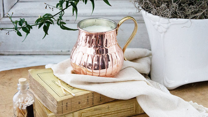 Copper Apple Blossom Candle | Vintage French Inspired