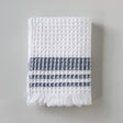 Organic Belgian Waffle Hand Towel (Set of 2) - Ink - Sumiye Co