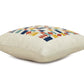 Aakar Tiles Modern Accent Pillow, Multi - 18x18 inch by The Artisen - Sumiye Co