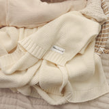 Organic Cotton Luxury Knit Baby Blanket