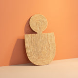 Abstract Wall Mask 1 Natural by Designer Julia Gamborg Nielsen - Sumiye Co