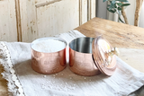 Copper Salt & Pepper Cellar | Vintage French Inspired