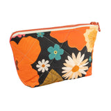 Toiletry & Makeup Bag Set "Picnic with Flowers" - Sumiye Co