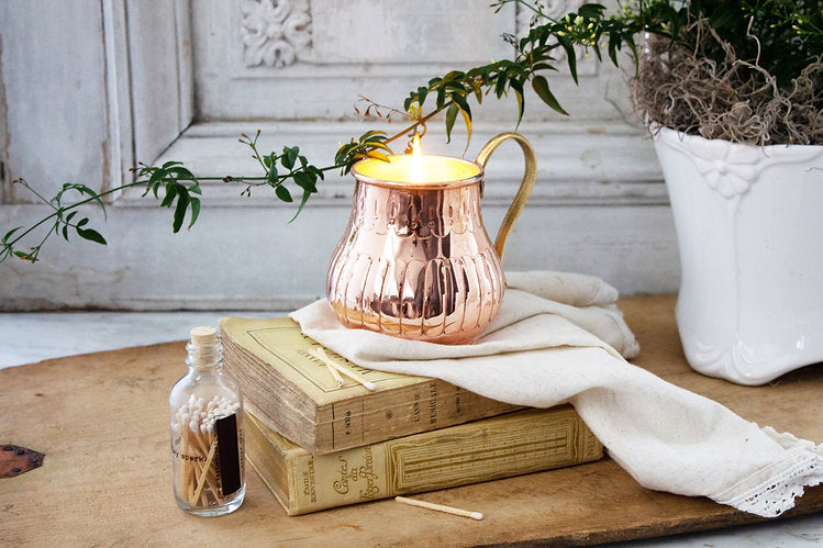 Copper Apple Blossom Candle | Vintage French Inspired