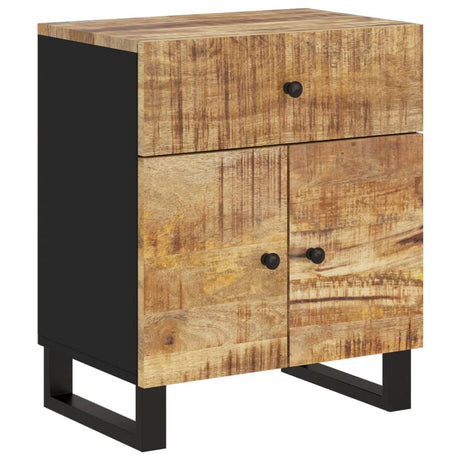 Bedside Cabinet | Solid Wood Acacia (19.7"x13"x23.6" )-25