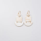 Half Circle Square Earrings | Ethically Made