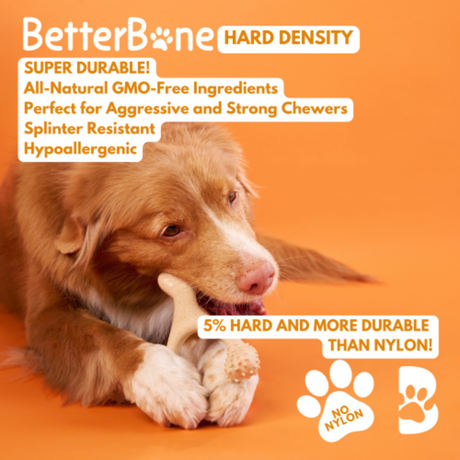 BetterBone Hard Density - Tough, All-Natural, Dog Chews