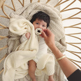 Organic Cotton Luxury Knit Baby Blanket - Sumiye Co