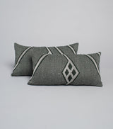 Che Lumbar Pillow in Forest Green