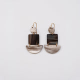 Half Circle Square Earrings | Ethically Made