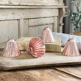 Copper Bell Ornaments (Set of 4)