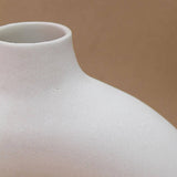 Osmos Studio Off-White Big Polo Vase | 100% Ceramic - Sumiye Co