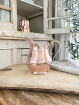 Copper Small Pitcher  | Vintage French Inspired