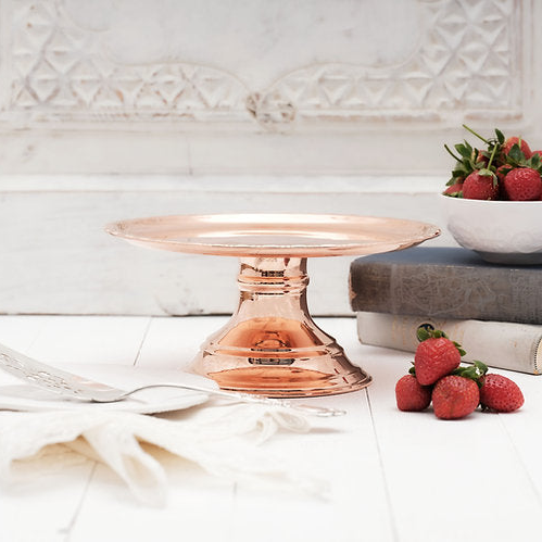 Copper Cakestand | Vintage Inspired - Sumiye Co