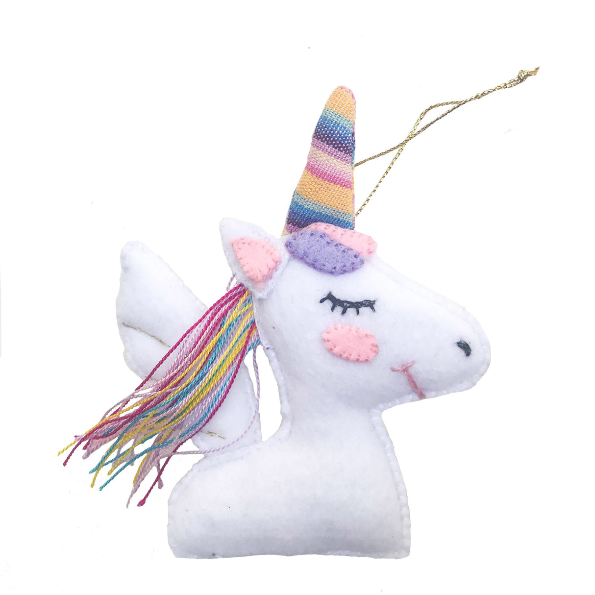 Felt Unicorn Ornament