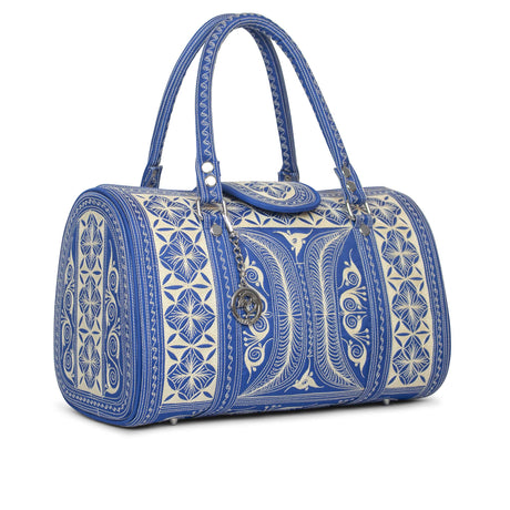 Embroidered Mini Weekender Bag