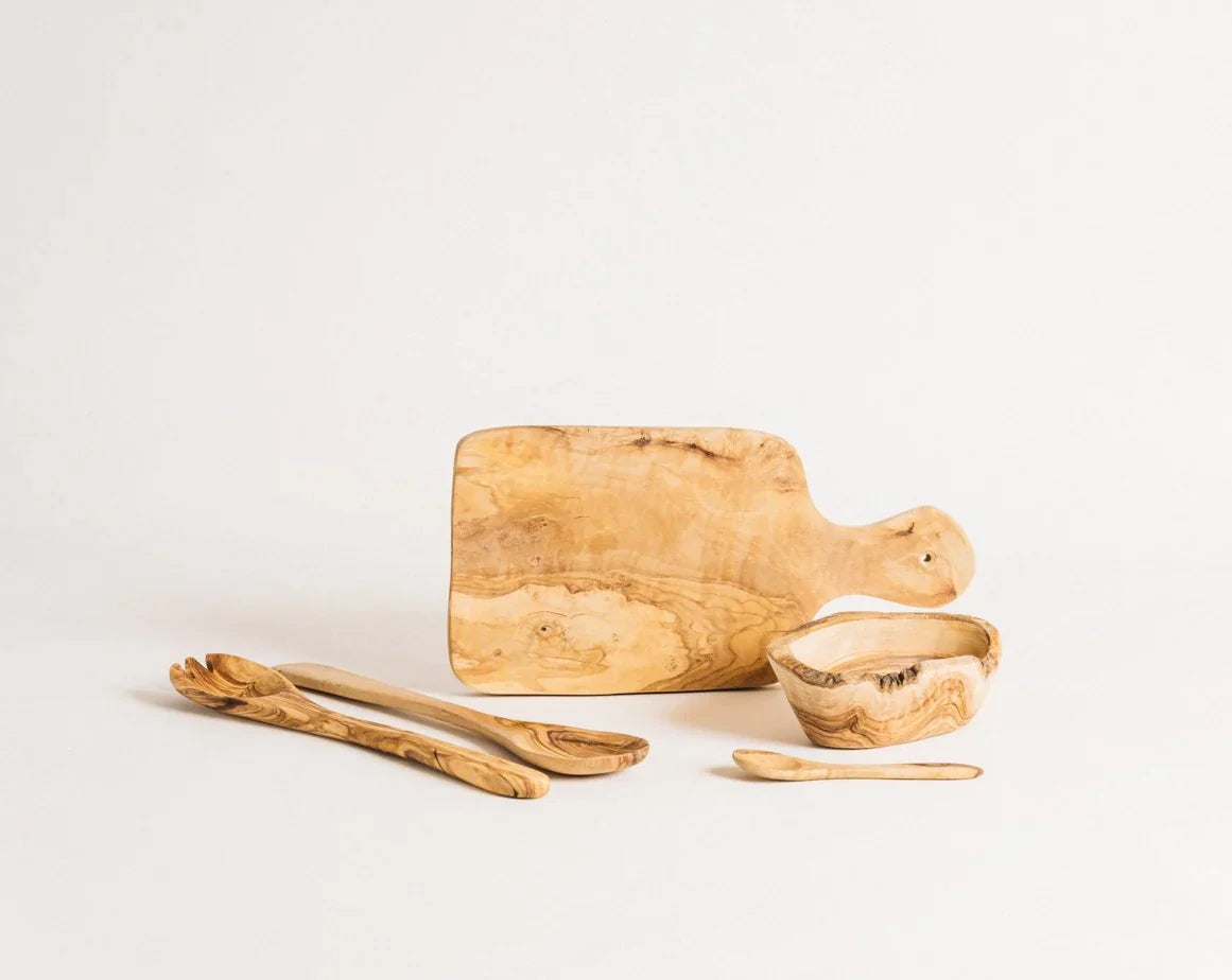 Olive Wood Utensils Set