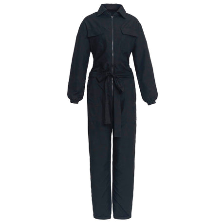 Amelia Recycled Travel Jumpsuit Black