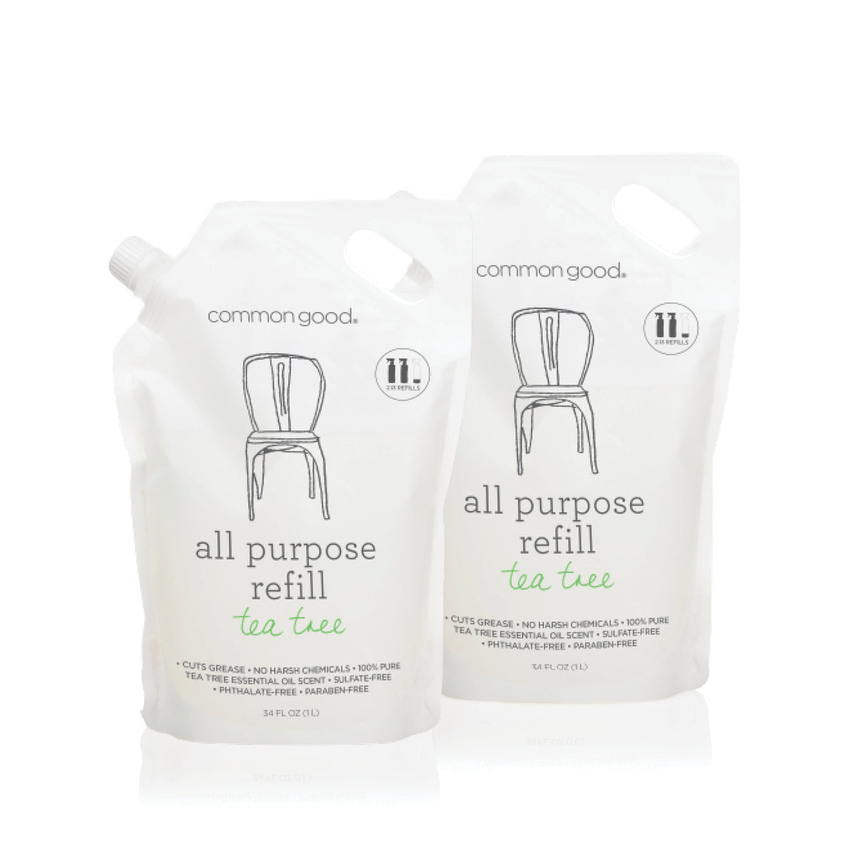 All Purpose Cleaner Refill Pouch, 34 Fl Oz - Sumiye Co