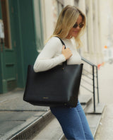 The Tote - Black | Designer Lunch Bags & Totes