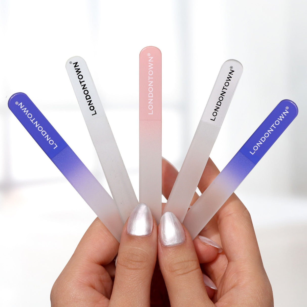 Glass Nail File - Lilac | Sustainable Nail Care - Sumiye Co