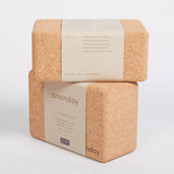 Cork Yoga Block Set