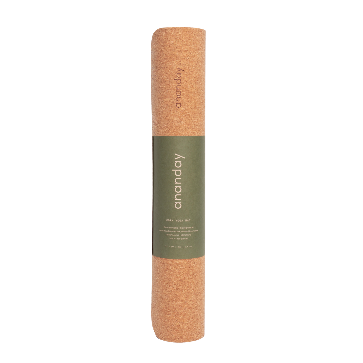 Ananday Cork Yoga Mat