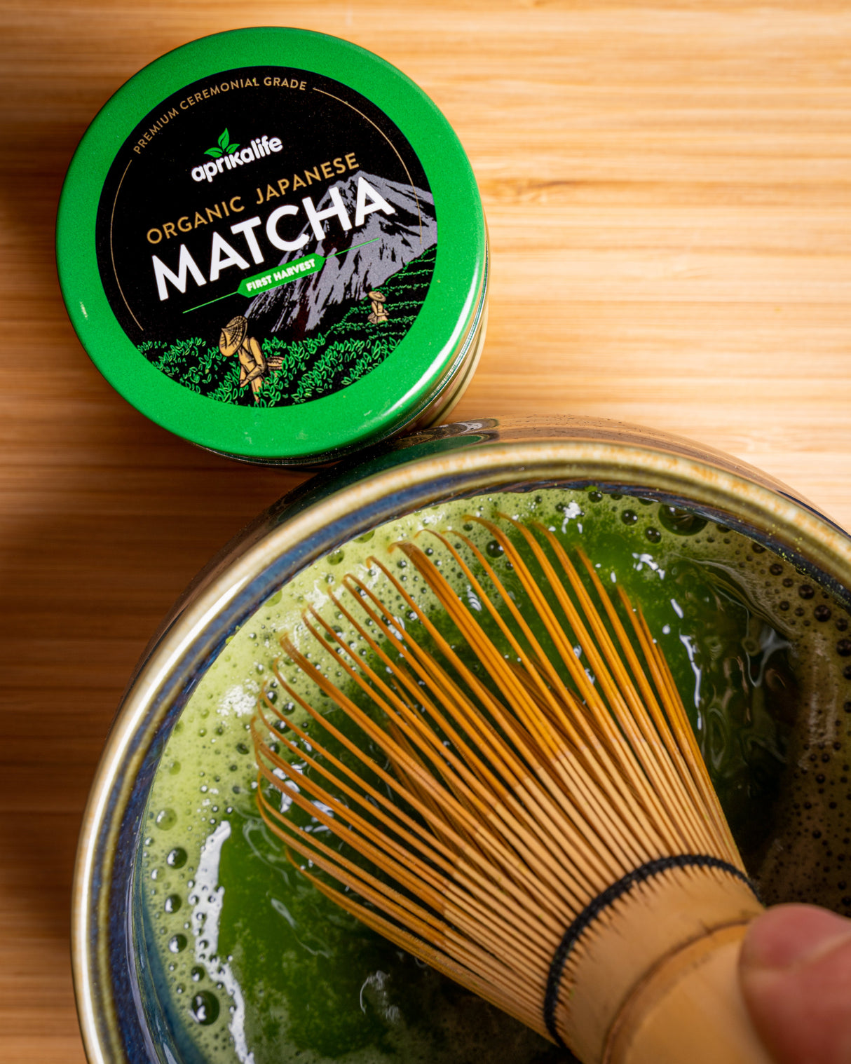 Organic Japanese Ceremonial Grade Matcha Green Tea Powder