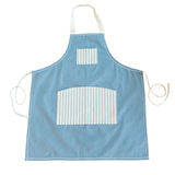 Upcycled Denim Apron With Pockets - Sumiye Co