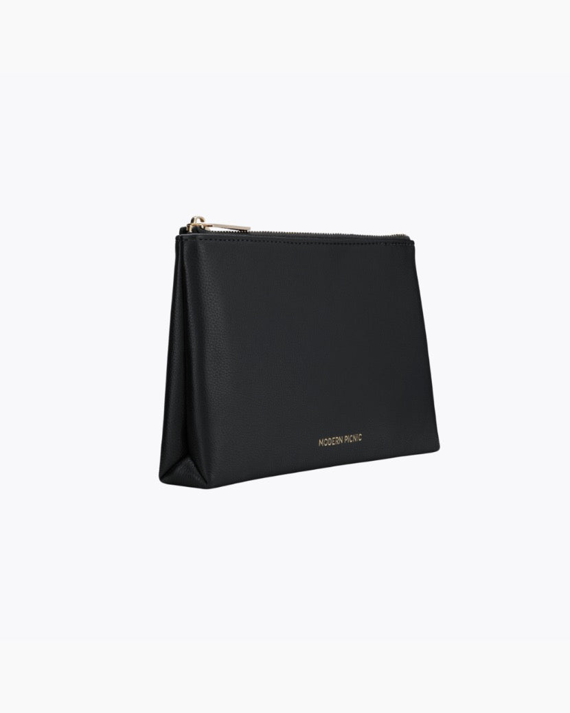 The Snacker - Black | Designer Lunch Bags & Totes