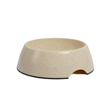 Eco-Friendly Bamboo Dog Bowl - White Swan-0