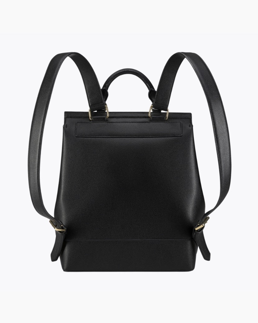 The Backpack - Black | Designer Lunch Bags & Totes