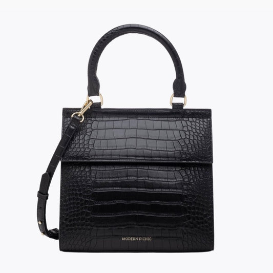 THE LUNCHER - BLACK CROC by Modern Picnic