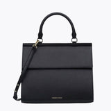 The Large Luncher - Black | Designer Lunch Bags & Totes