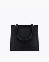 The Luncher - Black | Designer Lunch Bags & Totes