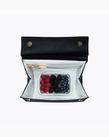 The Luncher - Black | Designer Lunch Bags & Totes