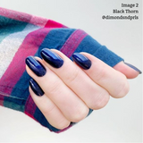 Black Thorn Nail Color | Gel-Like Nail Polish - Sumiye Co