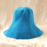 Crochet Hat, in Mosaic Blue - Sumiye Co