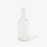 Botella de vidrio con pulverizador (16 oz) con gatillo rociador transparente (16 oz) de Everneat