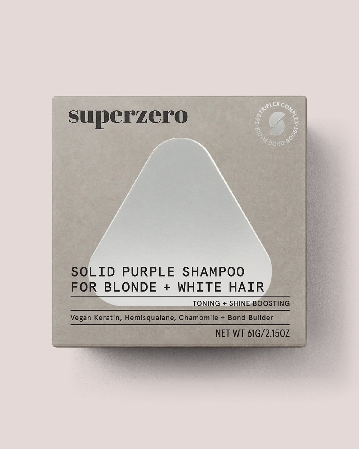 Purple Shampoo Bar for Blonde, Highlighted, White Hair