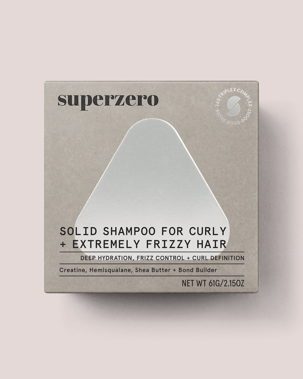 Barra de champú antifrizz e hidratante profunda para cabello rizado, encrespado y extremadamente encrespado