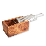 Italian Olivewood Parmesan Cheese Box Grater - Sumiye Co